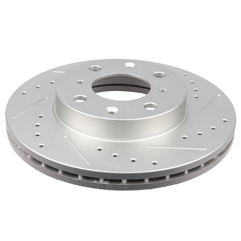 Drilled and Slotted Brake Rotors for Honda Civic del Sol CRX 4-Lug