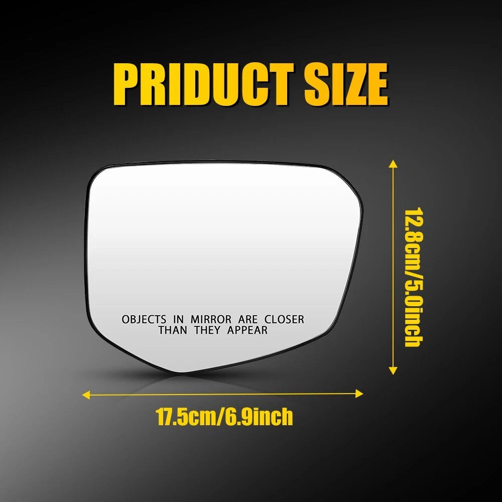 Heated Mirror Glass for Honda Civic (2016–2021) & Honda Insight (2019–2022)