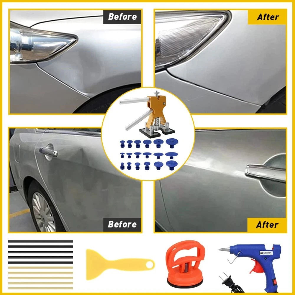 Car Paintless Dent Repair Kit for (Includes Glue Gun)