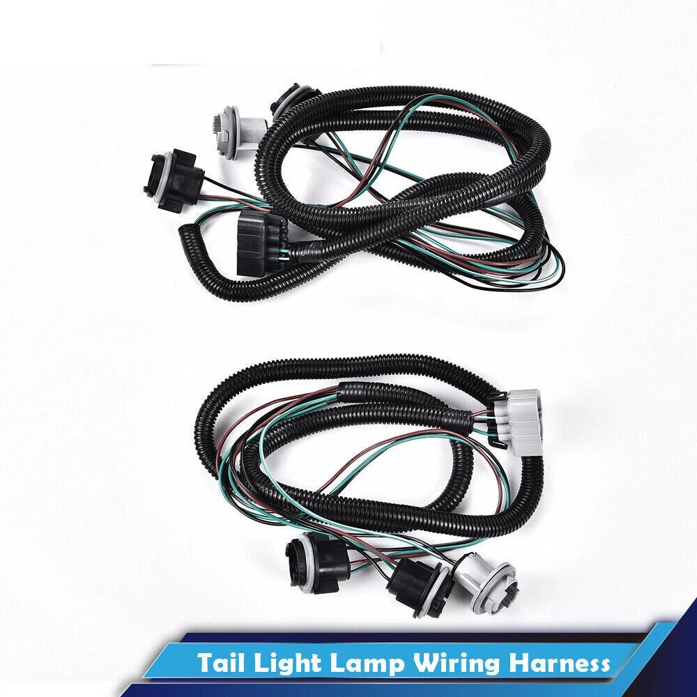 Tail Light Harness Pair for Chevy Silverado 1500 2500 HD 3500 (2003–2007)