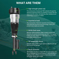 Front Air Suspension Strut Compressor for Mercedes W222 RWD S550 S63 S350 S65 (2014–2020)