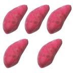 Set of 5 Artificial Foam Sweet Potatoes for Home Decoration