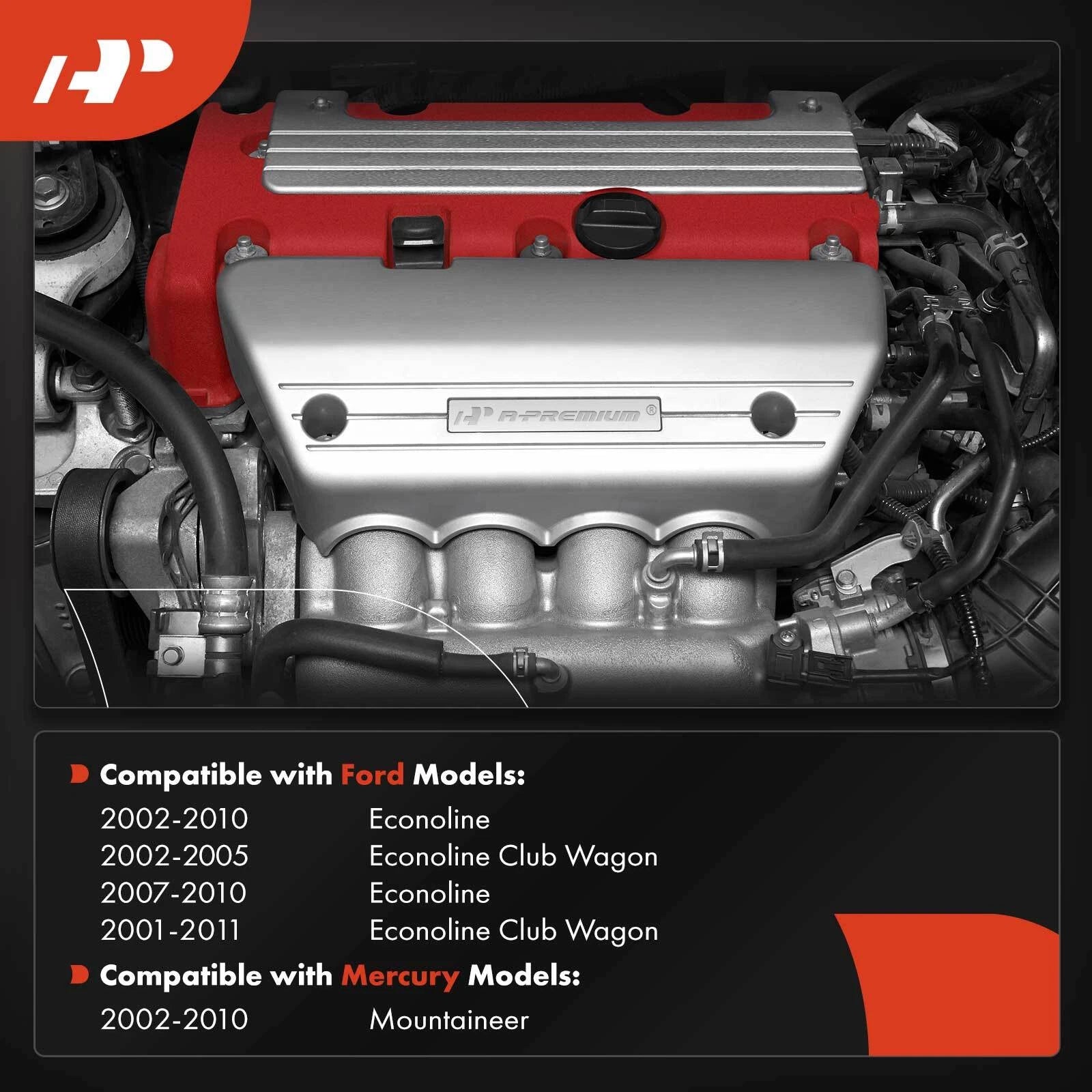 Right Exhaust Manifold with Gasket for Ford Explorer (2002-2010)
