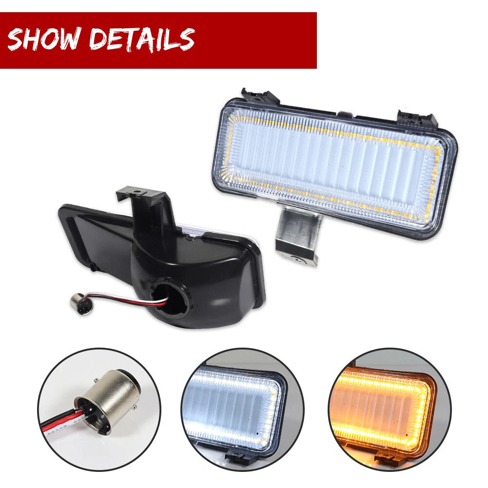 Signal Corner Parking Lights for Chevrolet GMC PU Blazer Jimmy (1981–1982)
