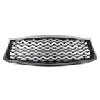 Honeycomb Front Bumper Upper Mesh Grille Black for Infiniti Q50 (2018-2023)