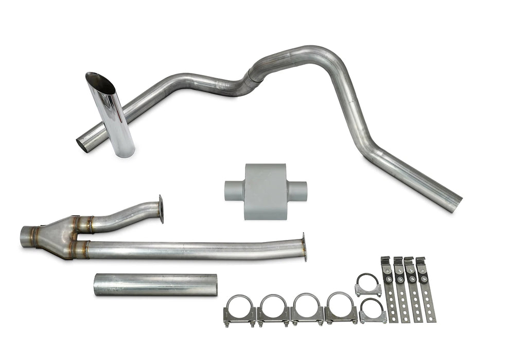 3" Single Exhaust Kit for Toyota Tundra (2014–2021) 1 Chamber Side/C SW