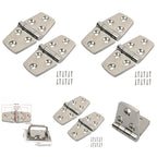 Set of 2 Hinges & 1 Handle for Boat Yacht Cabinet Door (316 SS Marine Grade)