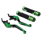 Folding Extendable Brake Clutch Levers & Handlebar Grips for Suzuki GSX-S750