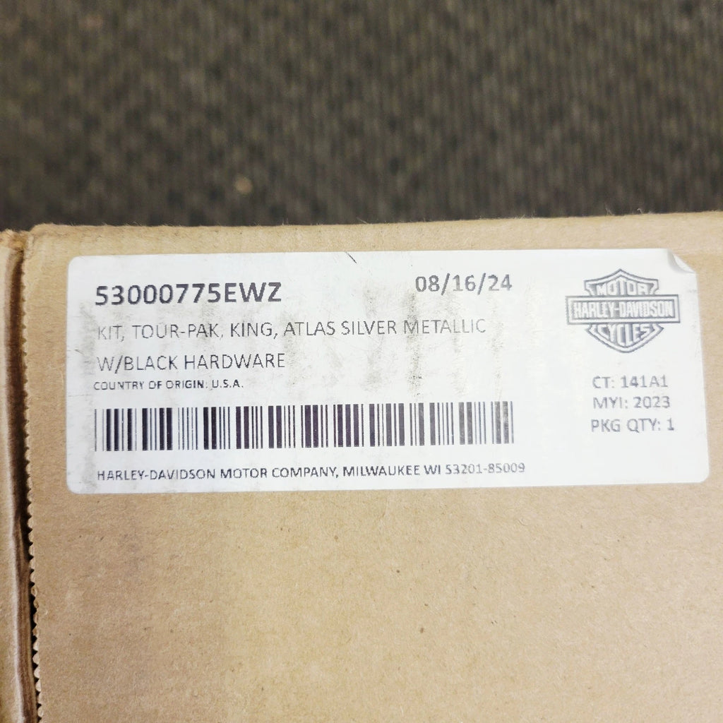 Harley Davidson King Tour Pak Atlas Silver 53000775EWZ (2014–2025)