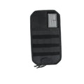 Sun Visor Organizer with Zipper Storage Pouch & Glasses Clip for Car