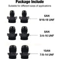Inline Fuel Filter for Universal Applications (100 Micron, 6AN, 8AN, 10AN)