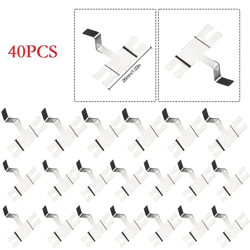 40pcs Nickel Plated Steel Strip for Spot Weldable Applications