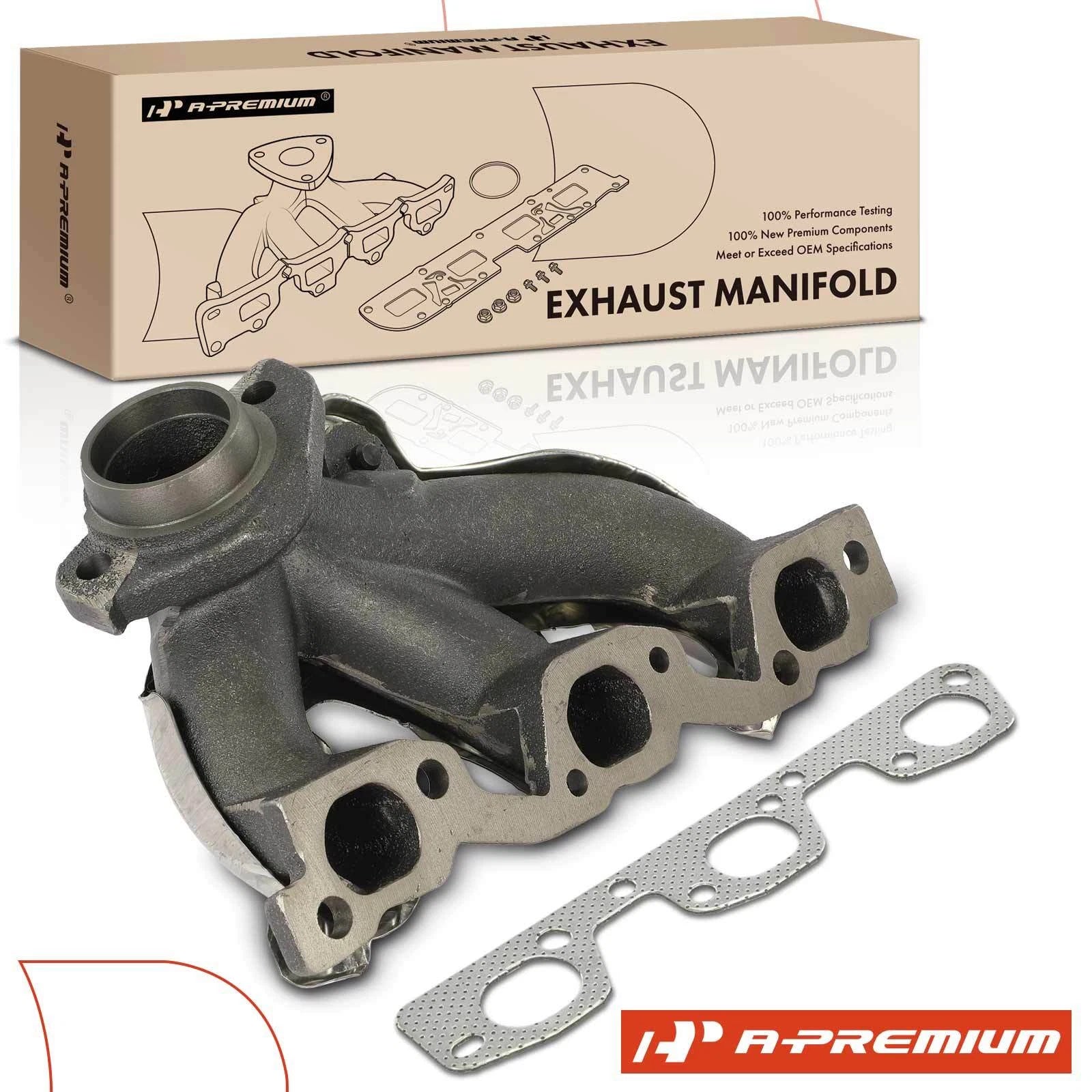 Right Exhaust Manifold with Gasket for Jeep Wrangler JK (2007–2011)