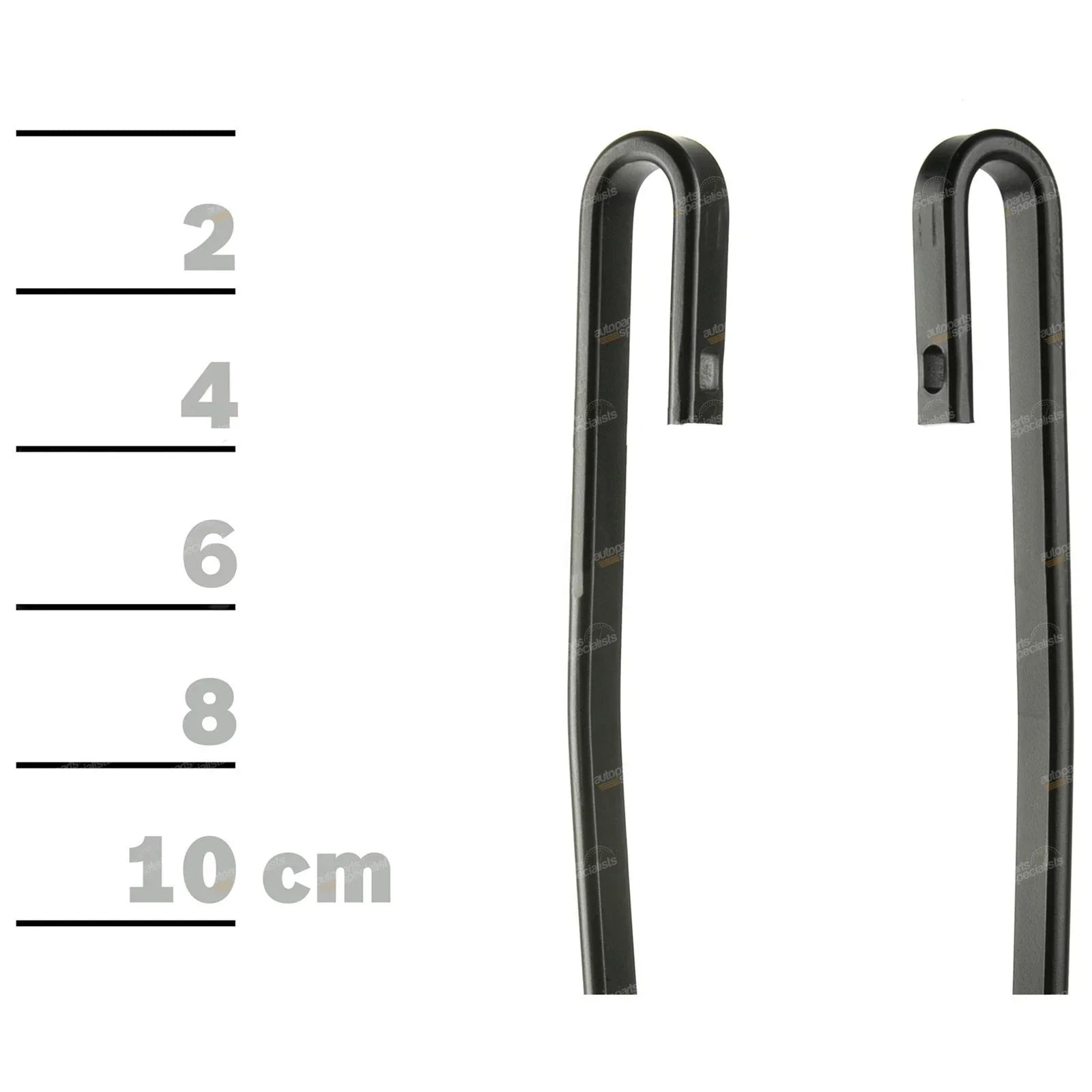 Front Pair Eco Wiper Blades for Mazda B1800 (1977-1983)