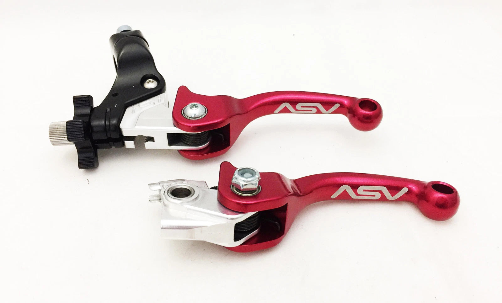 2X Shorty Brake Clutch Perch Levers for Honda CRF 450R 450RX (2017–2023)