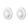 2X Bosch QuietCast Front Disc Brake Rotors for Ioniq Niro FWD (2017–2022)