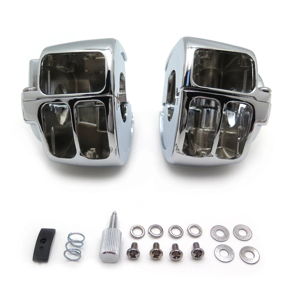 Switch Housings Cover for Harley Dyna, Sportster, Softail, V-Rod (2009–Present) Chrome