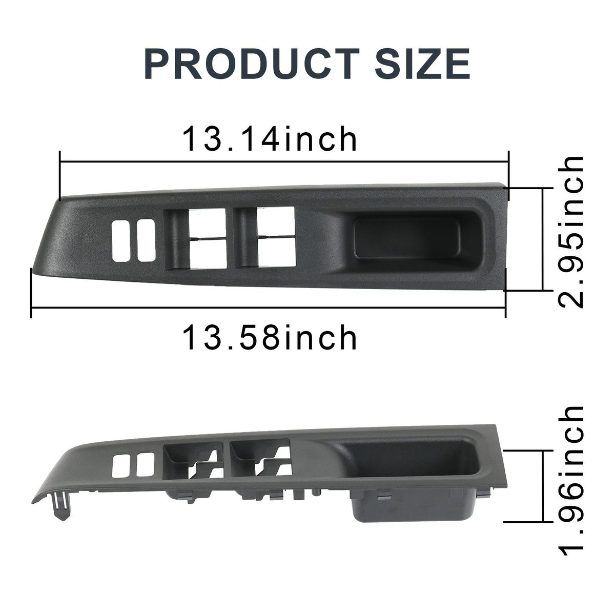 Window Switch Control Panel Bezel for Toyota Yaris (2012–2014)