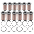 Fuel System Filter Kit for Peterbilt Kenworth (2015–2017) LAF4348, 12 Pieces