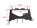 Vent Soft Rear Window Windshield for Honda Pioneer 1000/1000-5 (2016–2025)