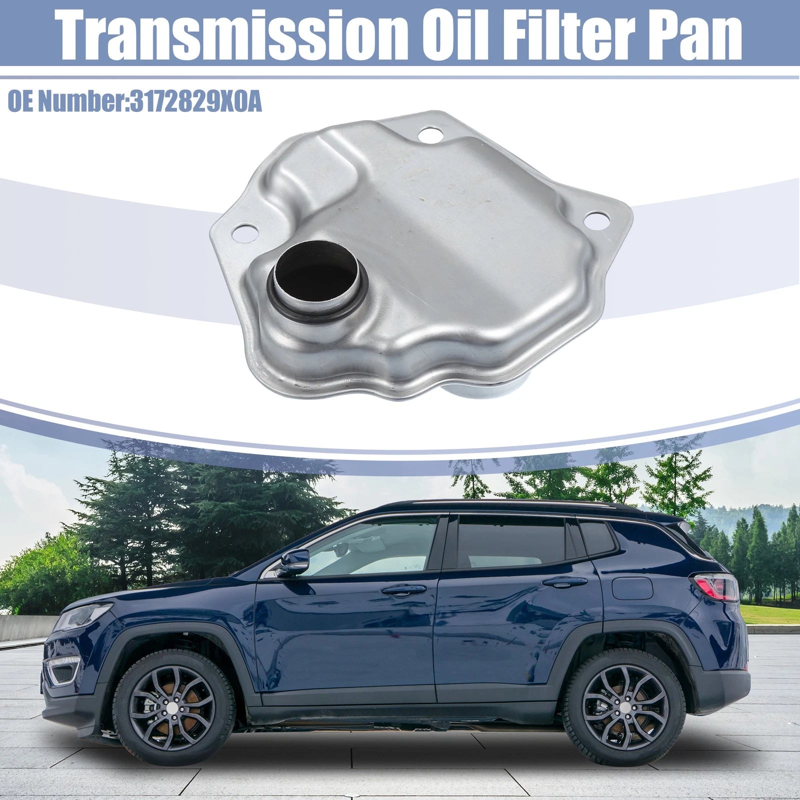 Transmission Filter Oil Pan for Nissan Altima (2013–2016) 3172829X0A