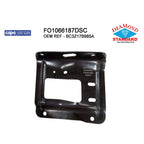 Replacement Steel Front Driver Side Bumper Mounting Plate for (2011–2018)