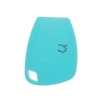 Glow Blue Key Case for Mercedes-Benz C-Class (2001–2015) - 3 Buttons