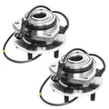 2X Front Wheel Bearings and Hubs for Chevrolet Blazer (1997–2005)