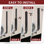 Metal Line Cover Kit for Mini Split Air Conditioner (2 pcs)
