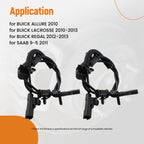 2X Front ABS Wheel Speed Sensor for Buick LaCrosse Regal Saab 9-5 (2011)