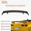 50" Matt Black Sport Bolt On Spoiler with Lights for Custom GT Style