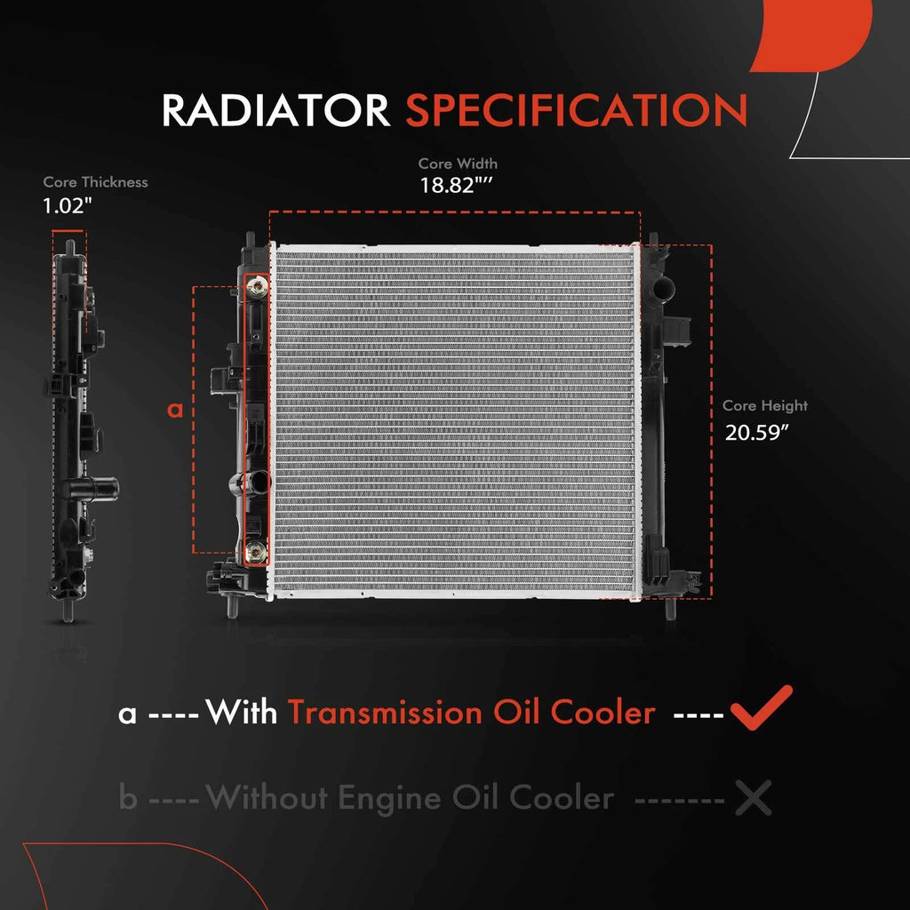 Radiator for Chevrolet Camaro (2016-2024)