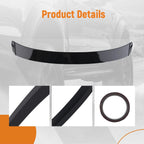 Rear Window Roof Spoiler for Honda Civic Sedan (2016–2021) Gloss Black