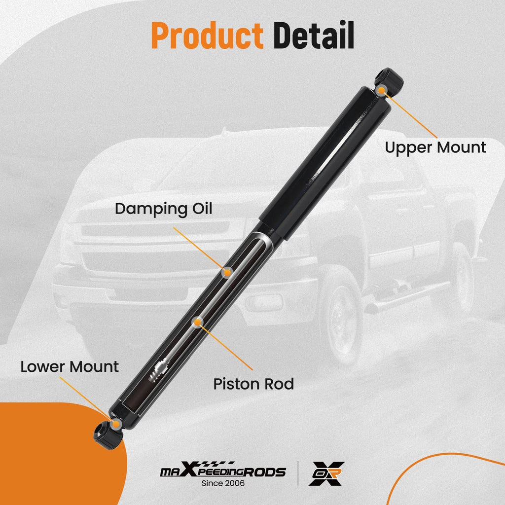 Front Rear Struts Shocks for Mitsubishi Mighty Max Dodge Ram 50 (1983-1991)