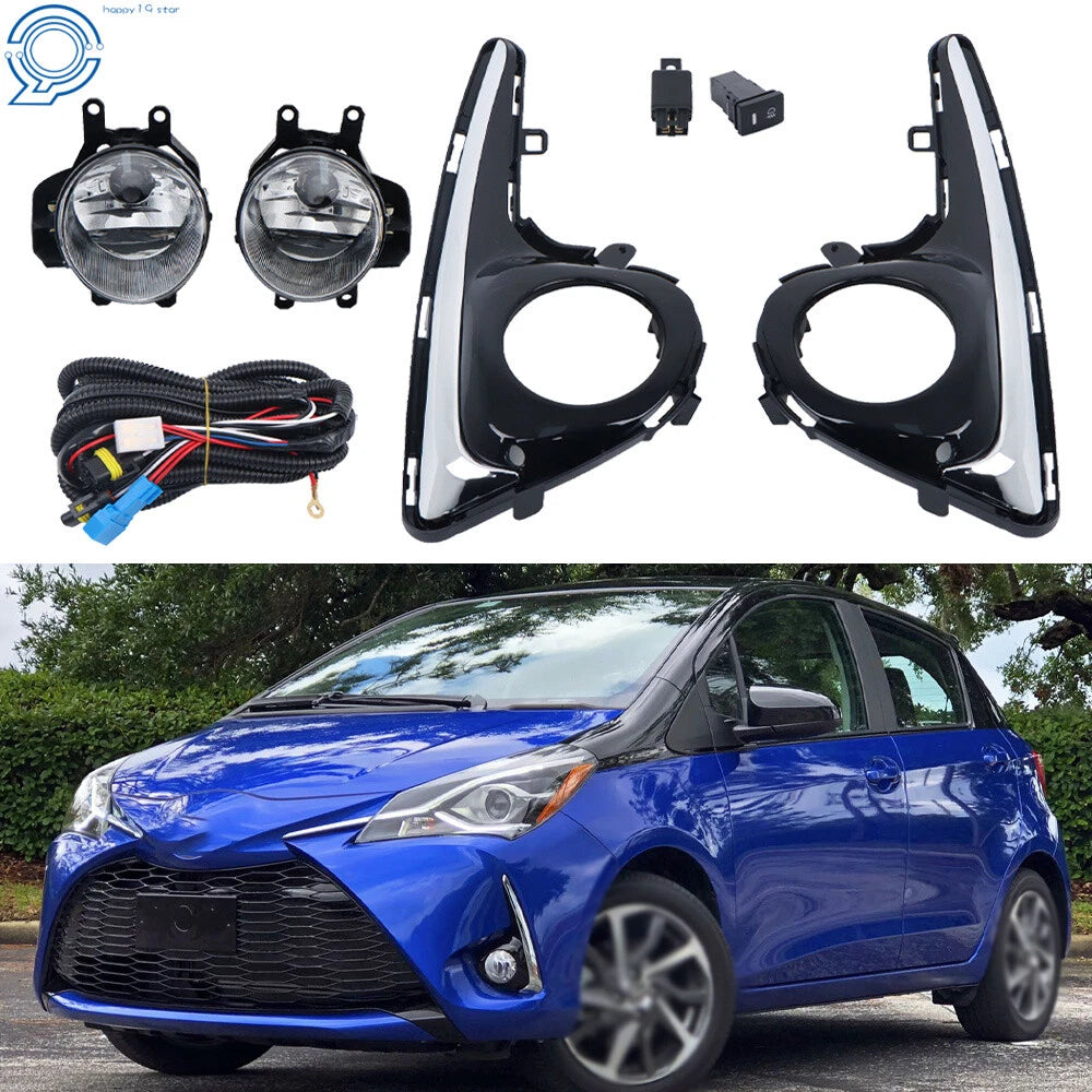 Fog Light Kit with Wiring Harness for Toyota Yaris (2018–2020)