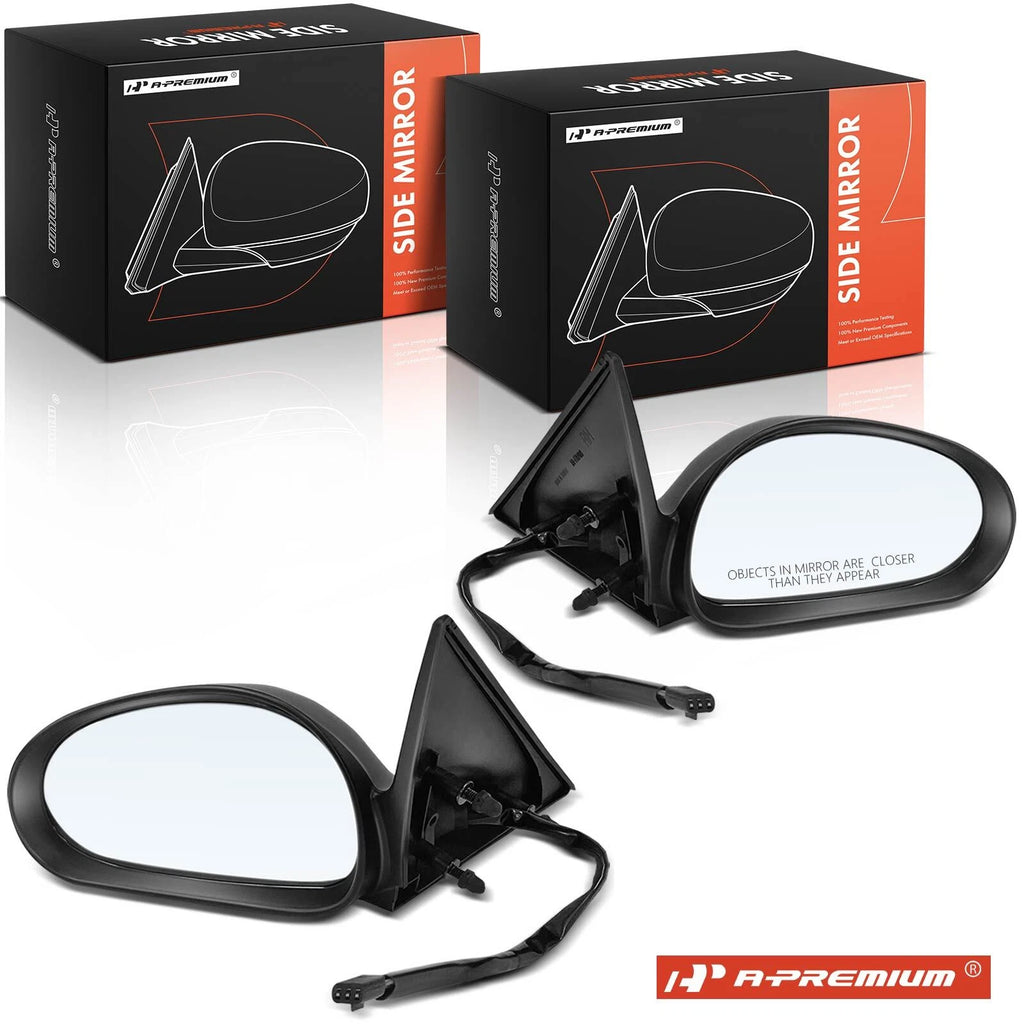 Pair Power Adjust Side Mirror Assembly for Ford Mustang (1994–1995)