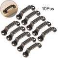 10X Antique Bronze Cabinet Pull Handles for Furniture
