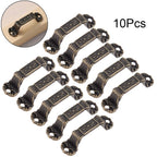 10X Antique Bronze Cabinet Pull Handles for Furniture