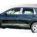 Diamond Grade 6pc Stainless Steel 3" Rocker Panels for 2012-2016 Honda CR-V