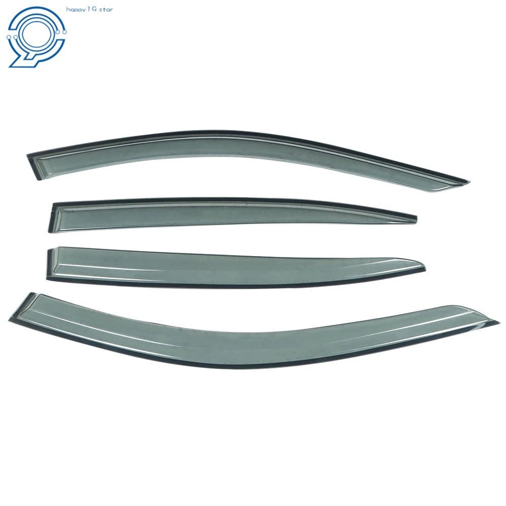 Set of 4 Window Visors for Infiniti Q50 (2014–2021) Smoke Tinted Acrylic