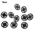 Set of 10 Hood Insulation Retainer Clips for Nissan (Fits 65832-F5000, 65846-30F00)