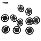 Set of 10 Hood Insulation Retainer Clips for Nissan (Fits 65832-F5000, 65846-30F00)