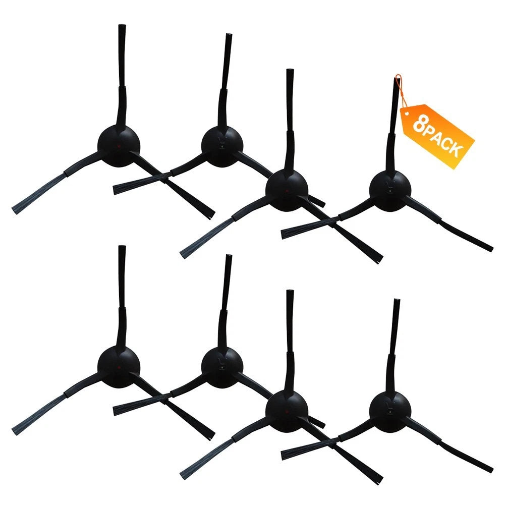 Set of 8 Replacement Side Brushes for Medion X20 SW+ / MD 11415