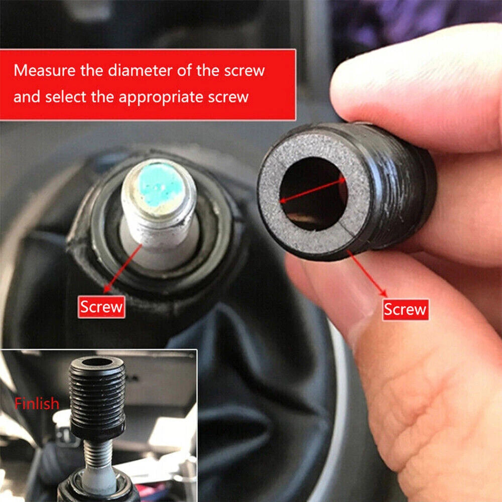 Aluminum Round Ball Shift Knob for Universal Manual Shifter