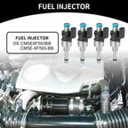 Set of 4 Fuel Injectors No.DS7Z-9F593-DA for Ford Escape (2017–2019) 1.5L