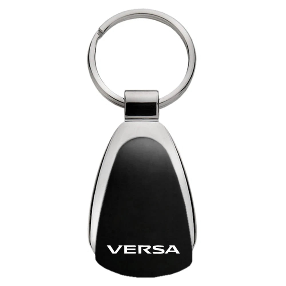 Black Teardrop Keychain - Officially Licensed for Nissan Versa