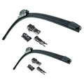 2X Valeo Beam Titanium Windshield Wiper Blades for