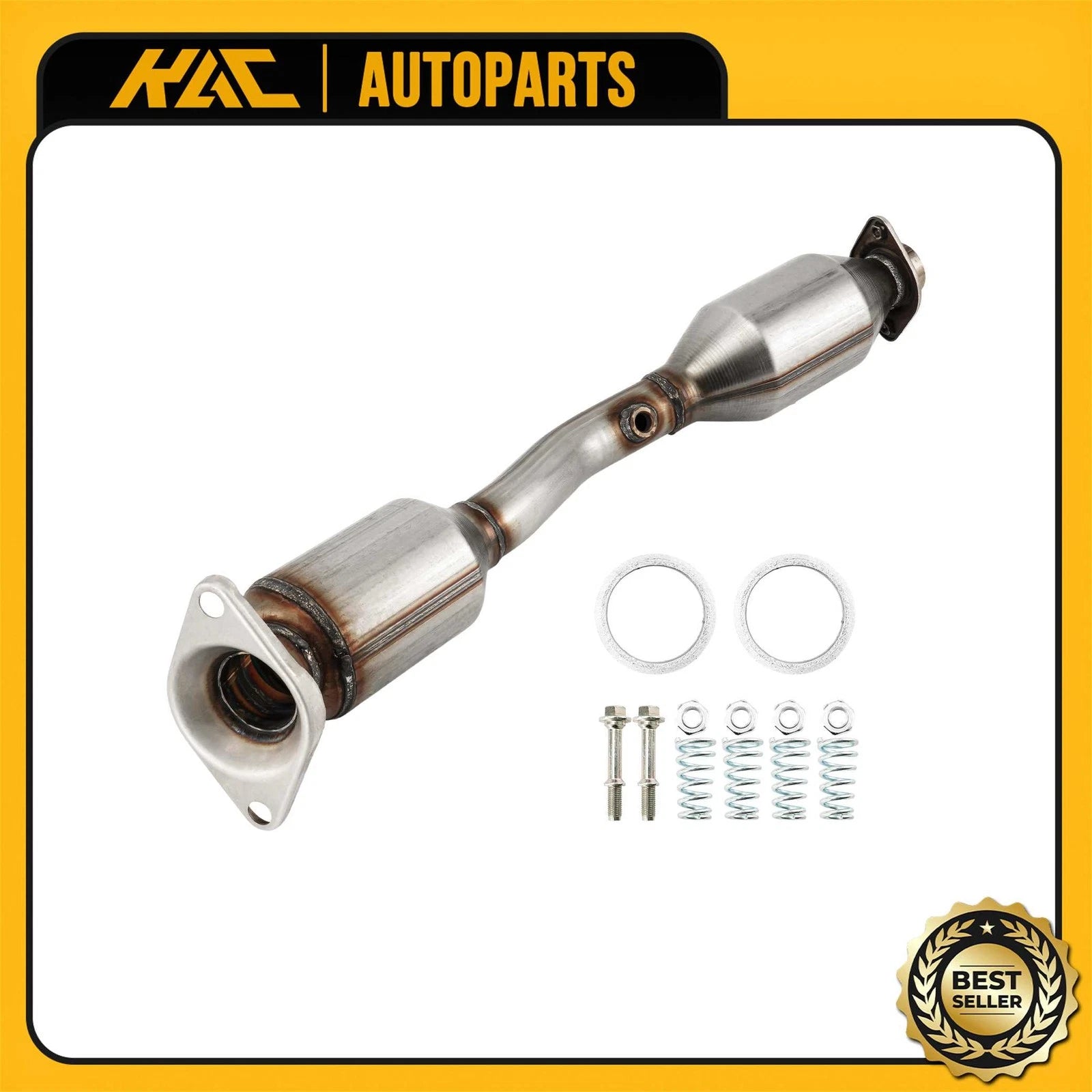 Rear Stainless Steel Catalytic Converter for Nissan Versa (2012–2012)