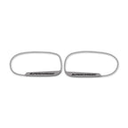 Brushed Stainless Side View Mirror Trim for Chevrolet Corvette (2005–2013)