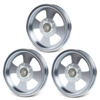 3X Flat Idler Pulley for Ferris 48" 52" 61" 72" Deck Lawn Mower (5102831, 5104717)